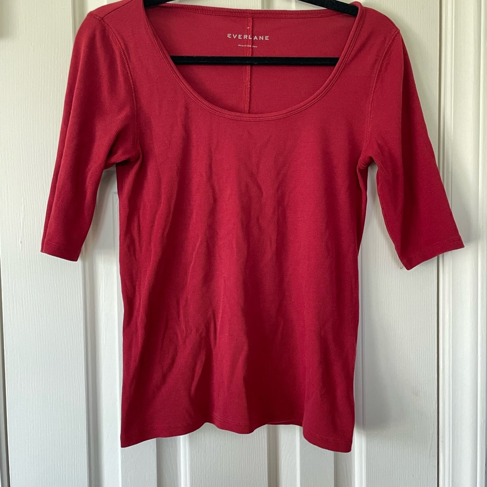 Everlane Scoop-Neck Tee